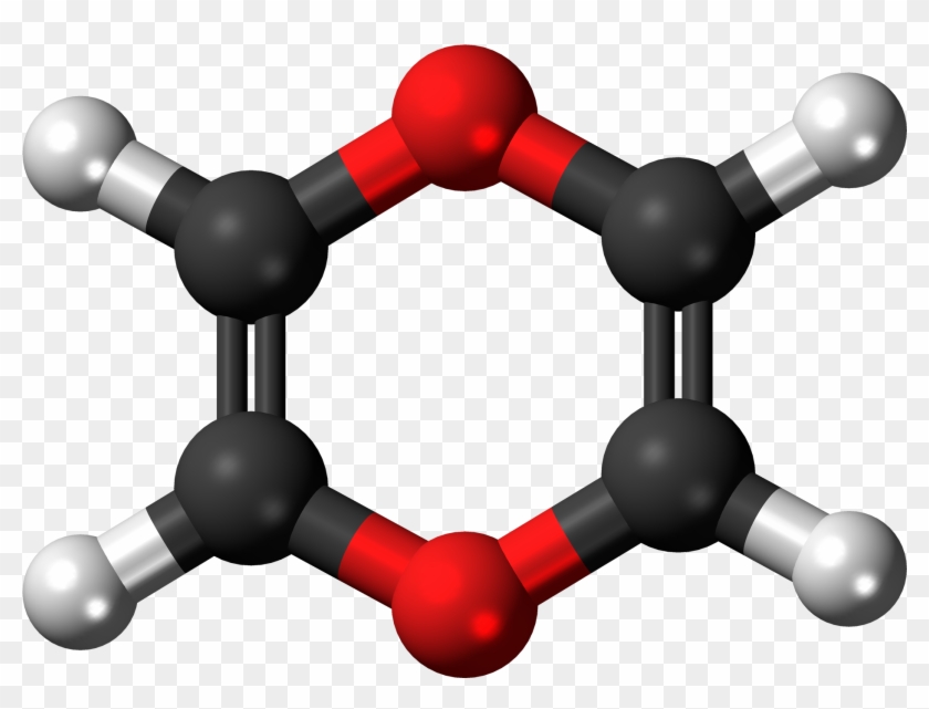 1,4 Dioxin 3d Balls 2 - Ditiotreitol Ditioeritritol #811979