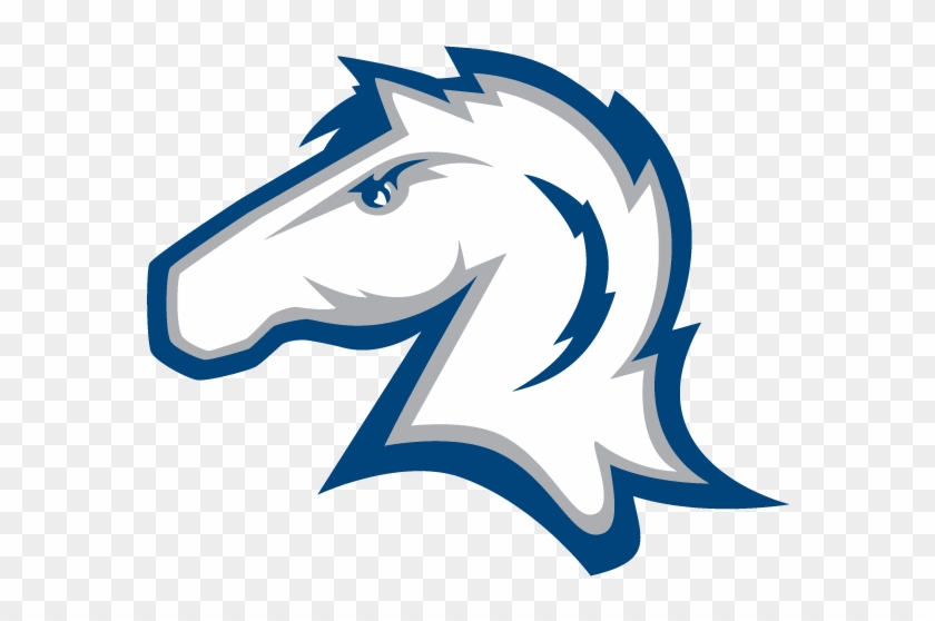 Charger Horse Clipart - Hillsdale College Athletics Logo #811991