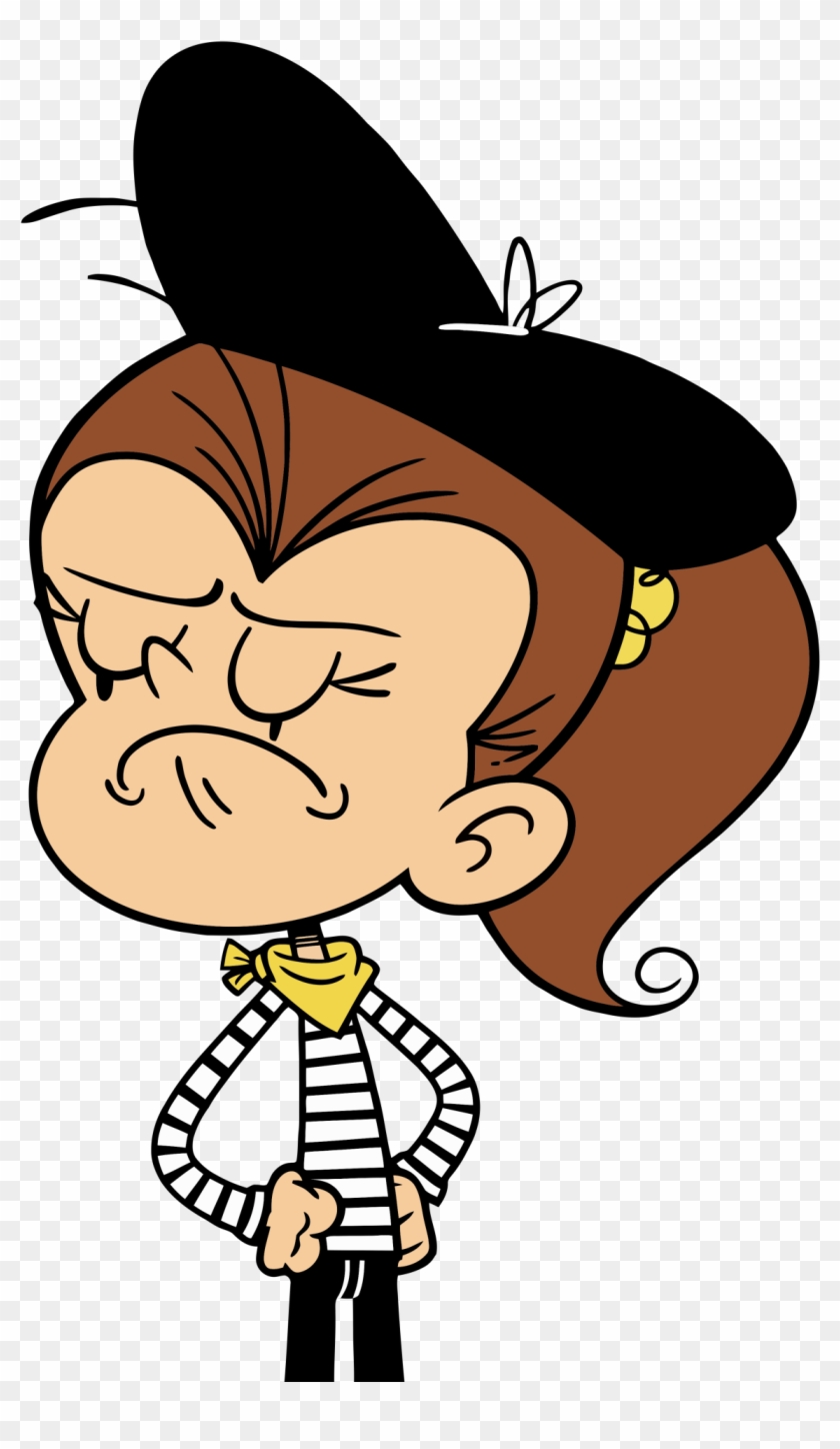 Luan Is Good At Acting Like A Mime - Loud House Luan Mime #812058