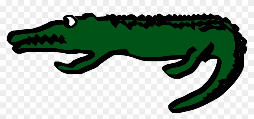 Crocodile Alligator Cartoon Png Image - Krokodil Tecknad #812115