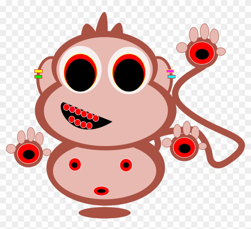 Ape Monkey Japanese Macaque Clip Art - Ape Monkey Japanese Macaque Clip Art #812158