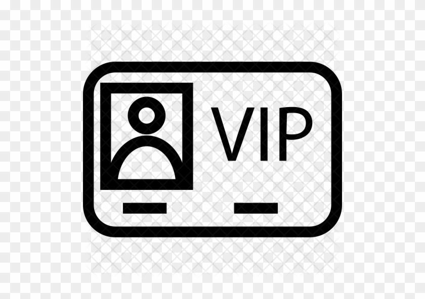 Vip Card Icon - Vip Icon Png #812249