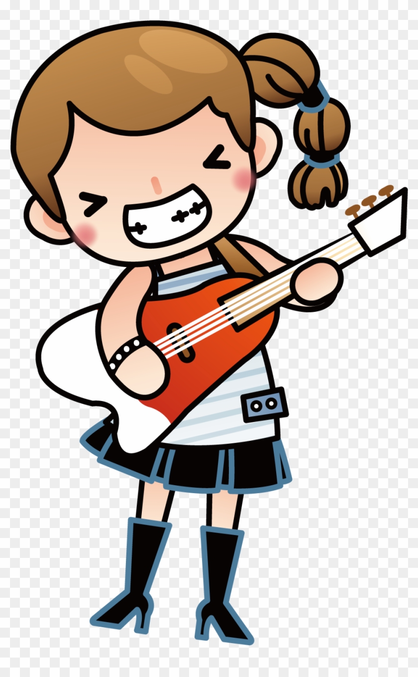 Music Concert Cartoon Illustration - 加 我 微信 #812390