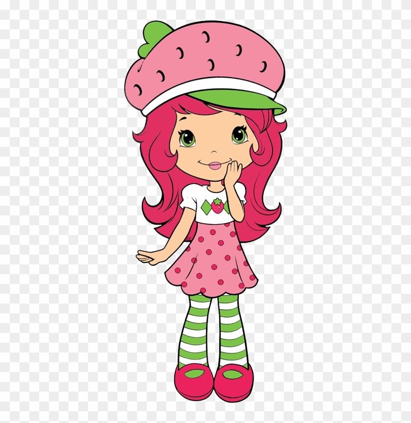 Strawberry Shortcake Cheering Strawberry Shortcake - Strawberry Shortcake Cartoon Png #812497