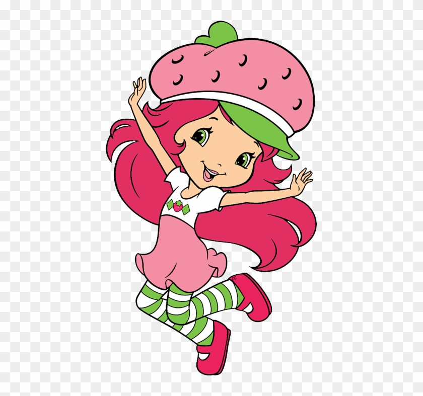 Strawberry Shortcake Cheering - Strawberry Shortcake Cartoon In Hindi -  Free Transparent PNG Clipart Images Download