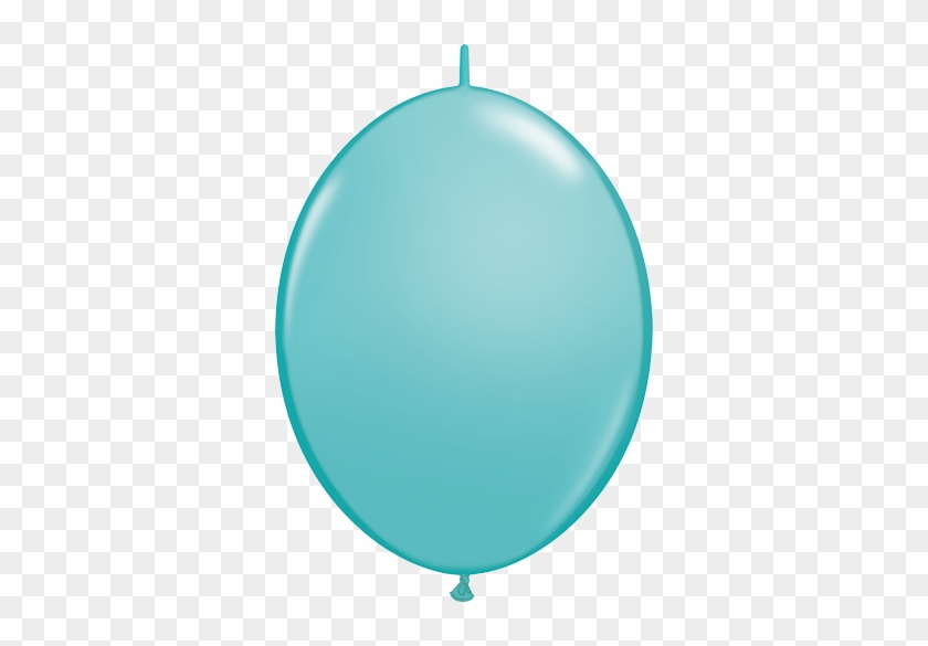 12" Quick Link Caribbean Blue Qualatex Quick Link Balloons - 6" Quick Link Tropical Teal Latex Balloons X 50 #812531