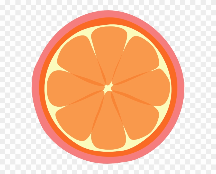 Coral Tangerine 2 Clip Art At Clker - Lime Icon #812671