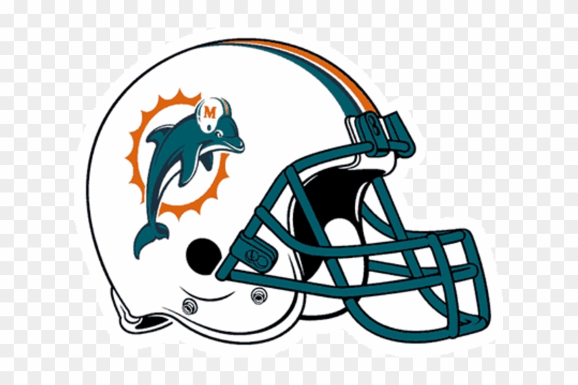 The Rivalry Between The Patriots And Dolphins Involves - Miami Dolphins Football Helmet #812700