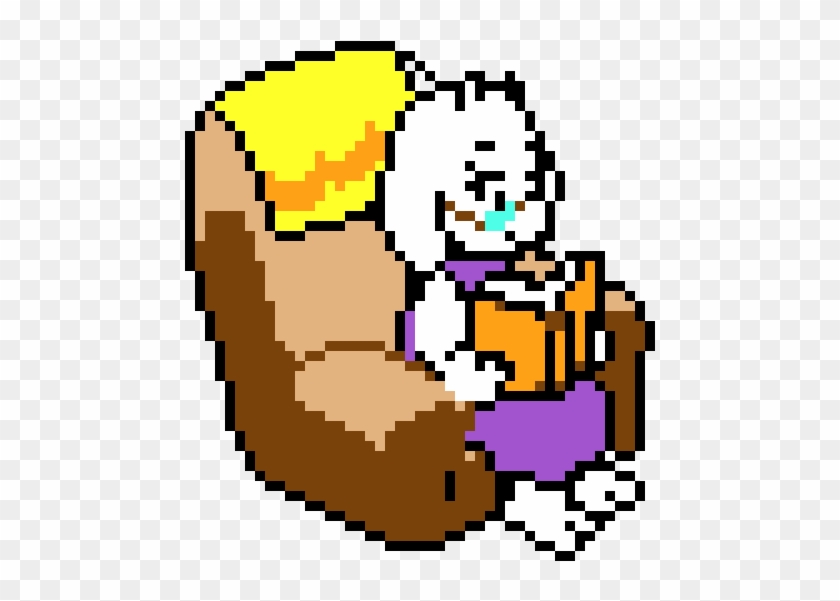 Toriel Reading - Cyndaquil Pixel #812754