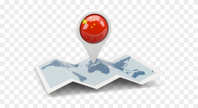 China Map - Kuwait Map Icon #812762