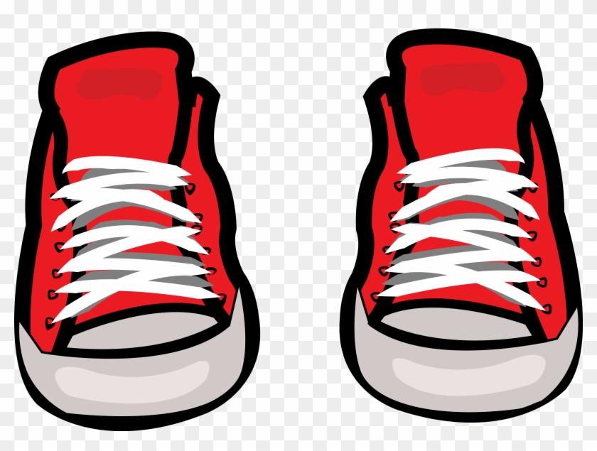 Converse Shoe Sneakers Chuck Taylor All-stars Clip - Sneaker Clip Art #812824