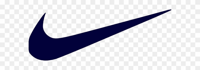 Nike Clip Art - Navy Blue Nike Swoosh #812841