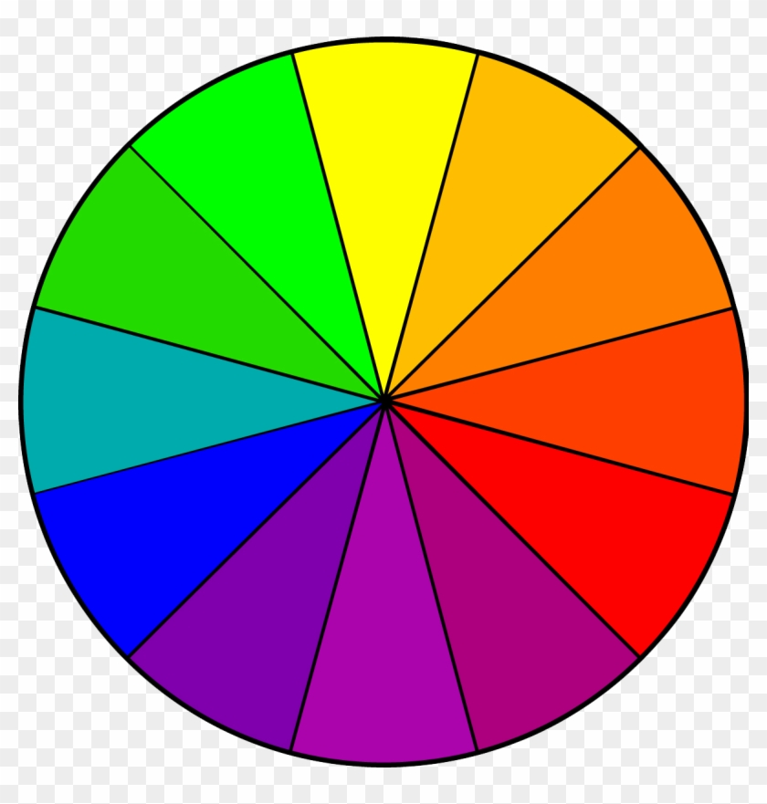 Course Clipart Rug - 6 Part Colour Wheel #813056