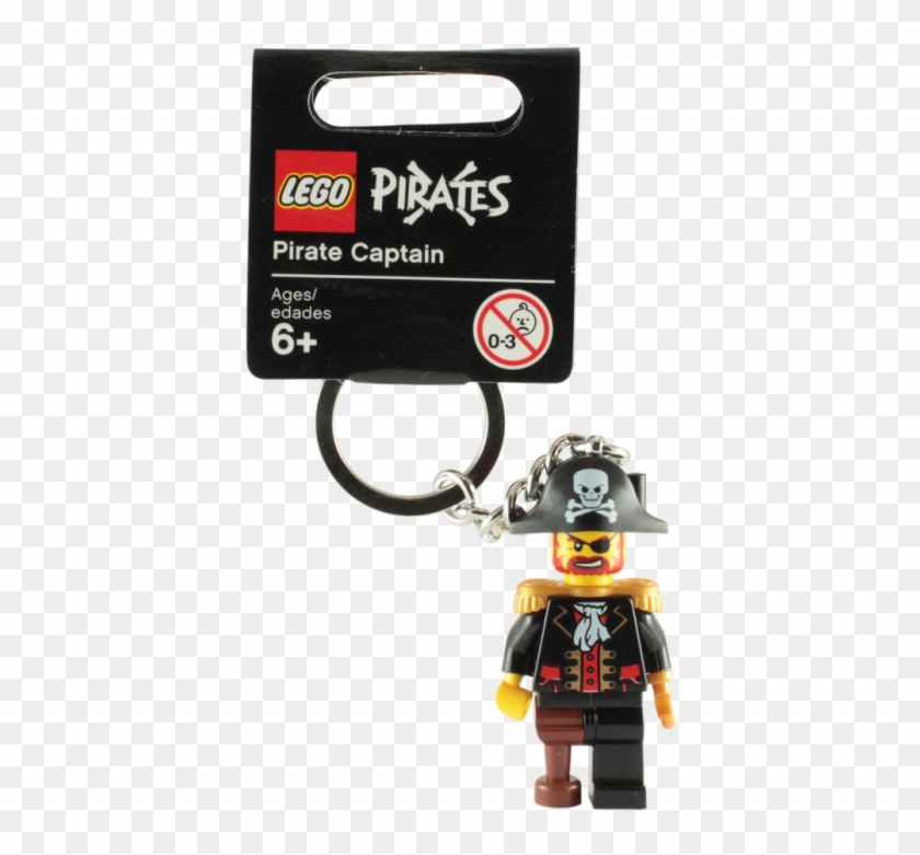 Lego Pirates Pirate Captain Keychain - Lego Com Ninja Turtle #813214