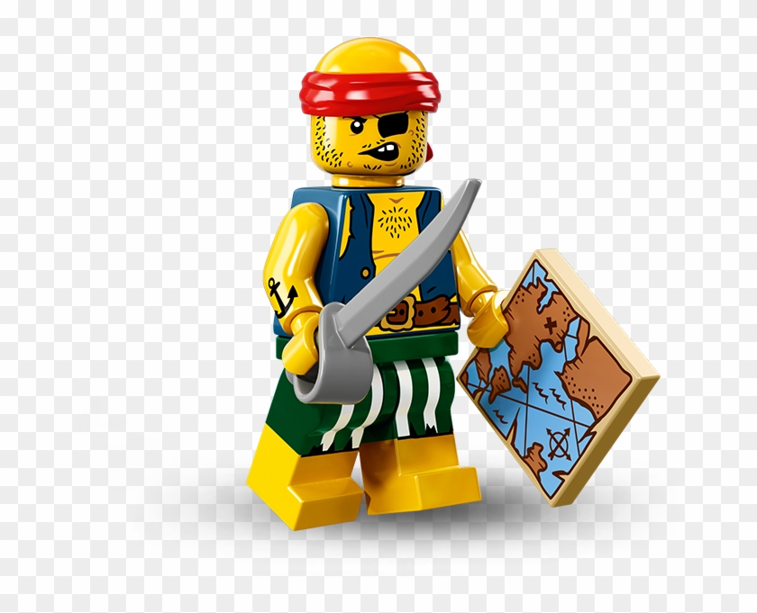 Scallywag Pirate - Characters - Minifigures Lego - - Lego Series 16 Minifigure 71013 #813216