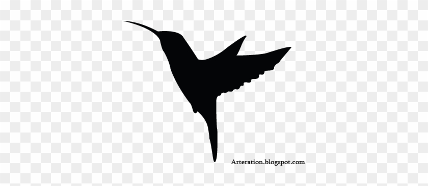 Humming Bird Silhouette - Bird Silhouette #813330