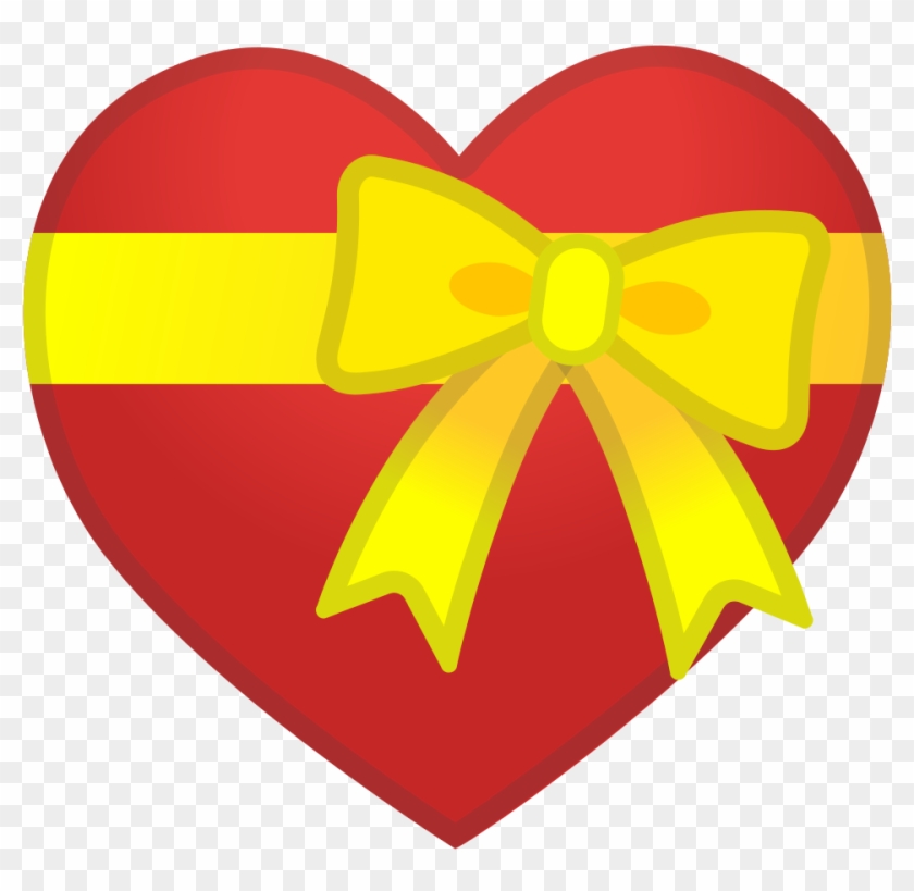 12150 Heart With Ribbon Icon - Shirley Setia #813370