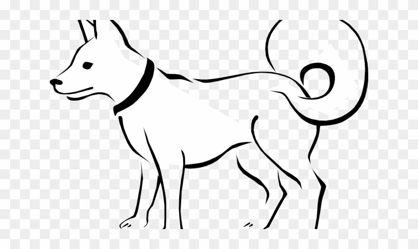 Zoom - Black And White Cartoon Dog #813386