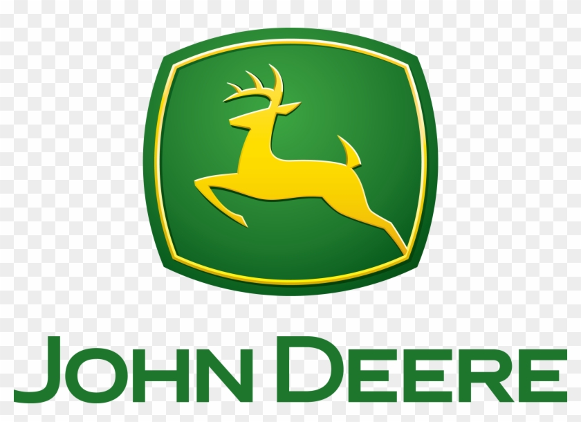 John Deere Tractor Clipart - John Deere Logo Transparent #813444