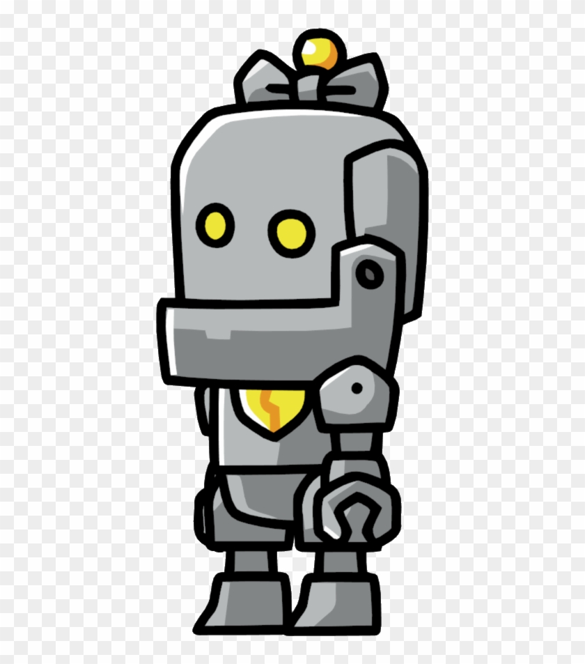 Thumbnail For Version As Of - Scribblenauts Robot Png #813563