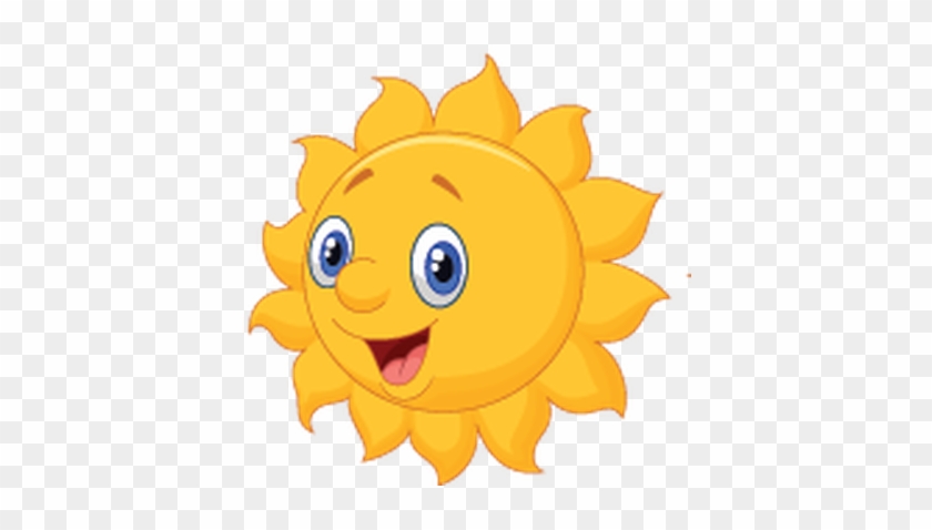 Happy Children Cartoon - Happy Sun Clipart Png #813837