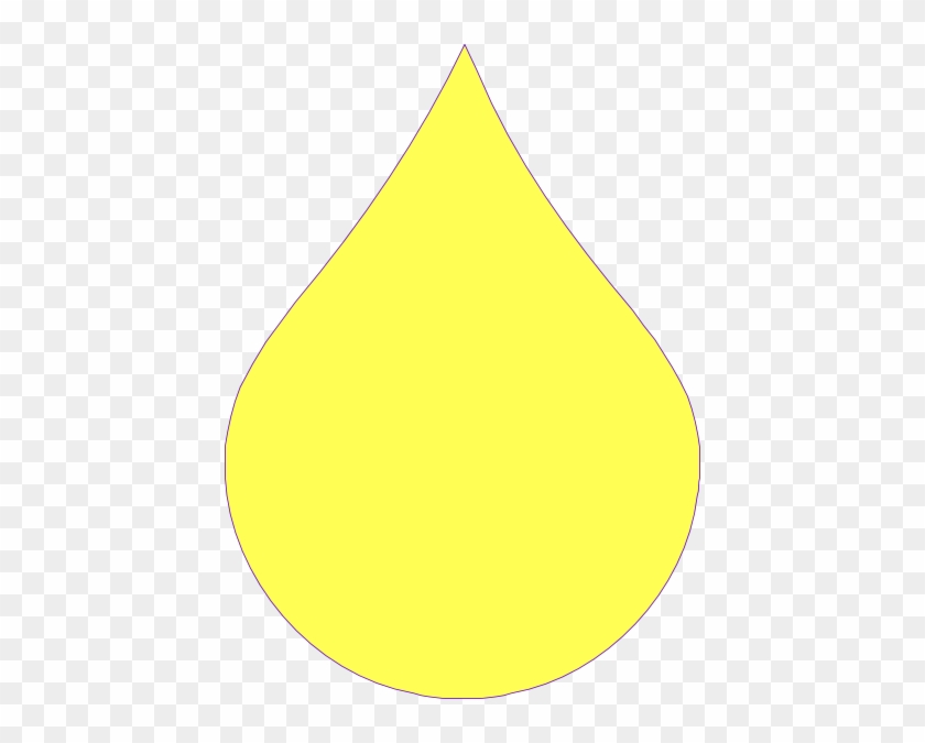 Yellow Drop Clipart #813870
