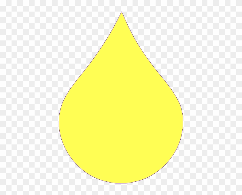 Yellow Drop Clipart #813870