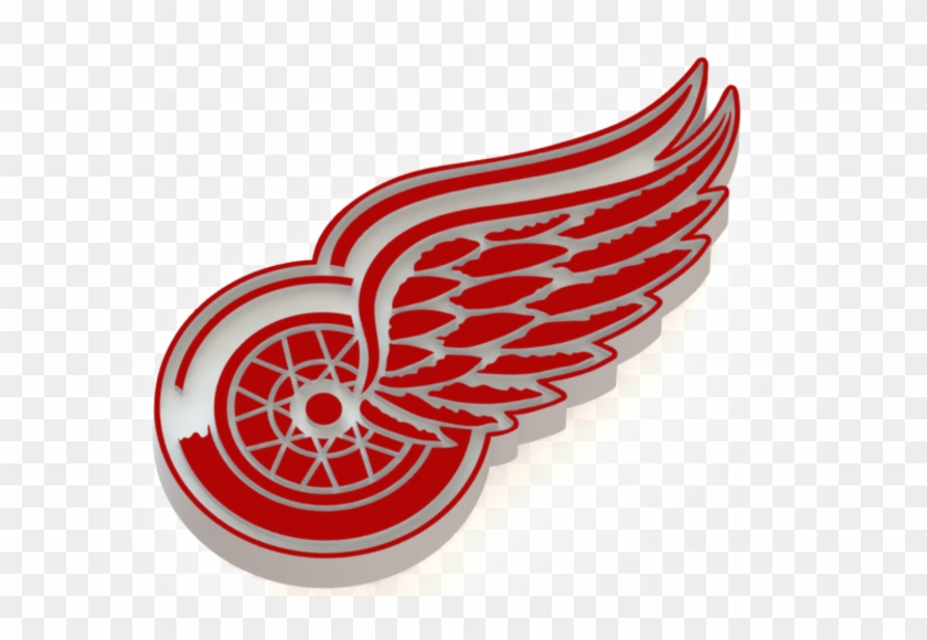 Detroit Red Wings Logo 3d Print - Detroit Red Wings 3d Logo #813928