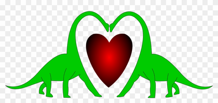 Image Result For Wedding Dinosaur Clipart - Dinosaure Saint Valentin #813966