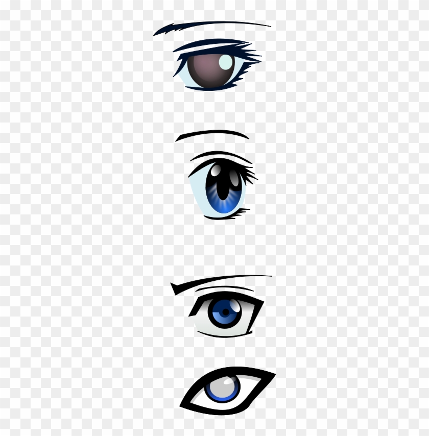 How To Set Use Manga Eyes Svg Vector - Manga Eyes #813992