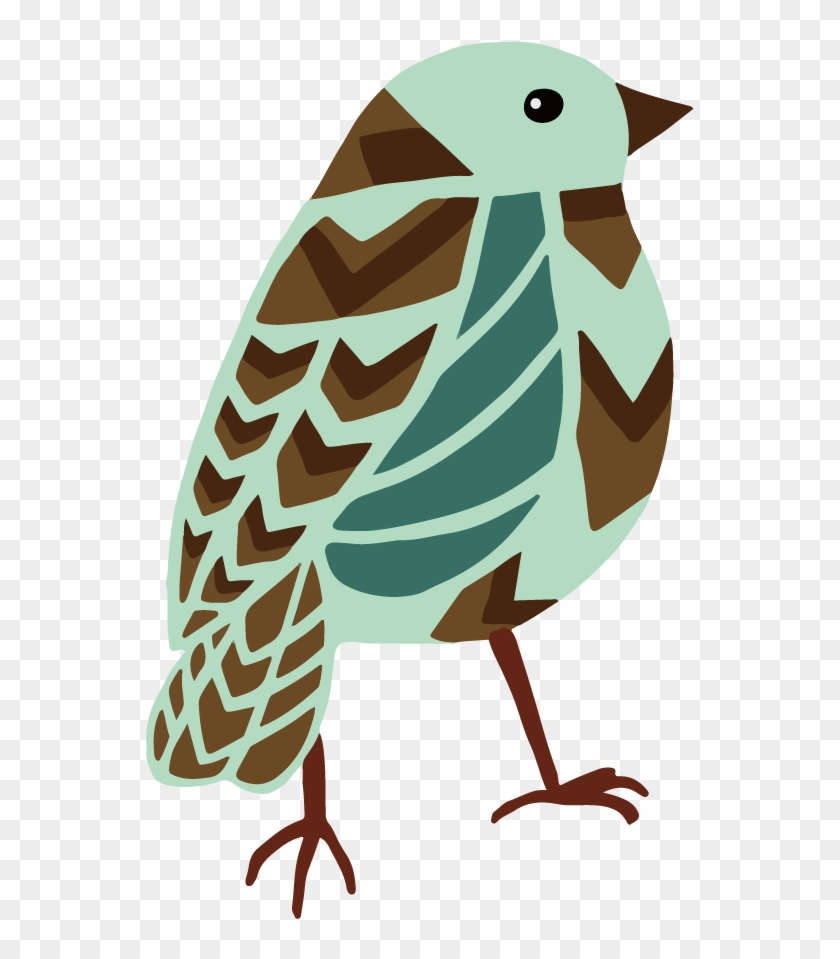 Bird Euclidean Vector Drawing - Oiseaux Dessin Géometrique #814014
