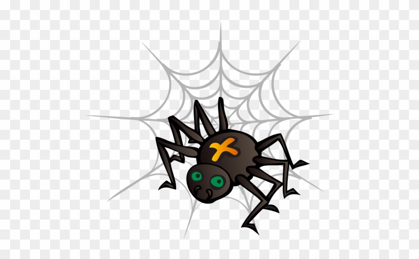 Spider Web Silhouette Halloween - Popdecals Custom - Spider Net - Halloween Special - #814025