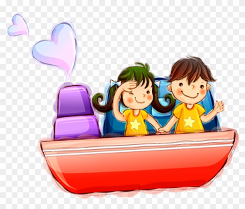 Watercraft Cartoon Child - Watercraft Cartoon Child #814088