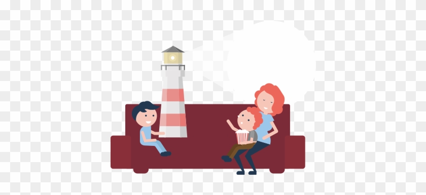 Families Are Like Lighthouses - Illustration #814037