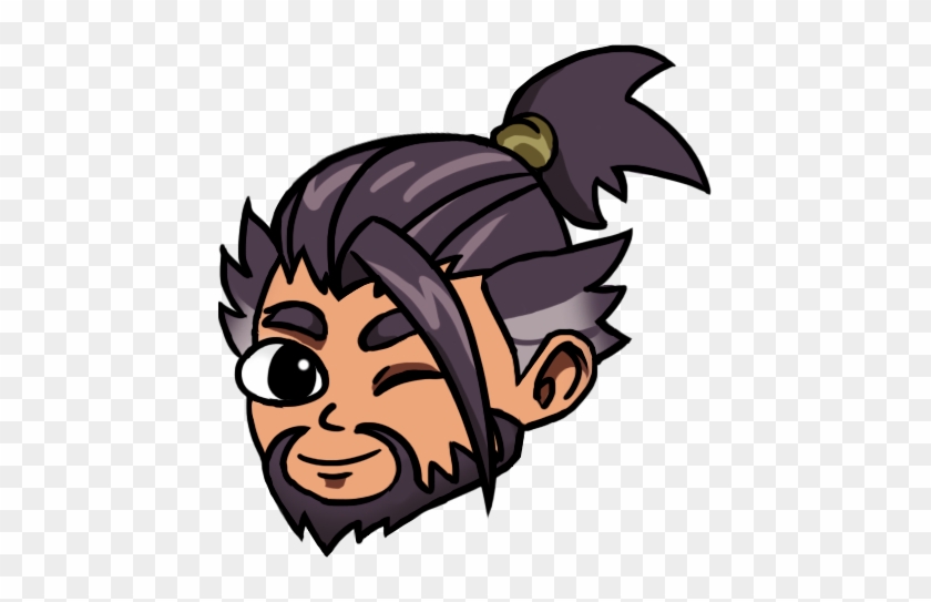 Hanzo Wink By Motusification - Cartoon #814090