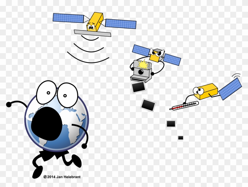 Big Image - Cartoon Satellite #814207