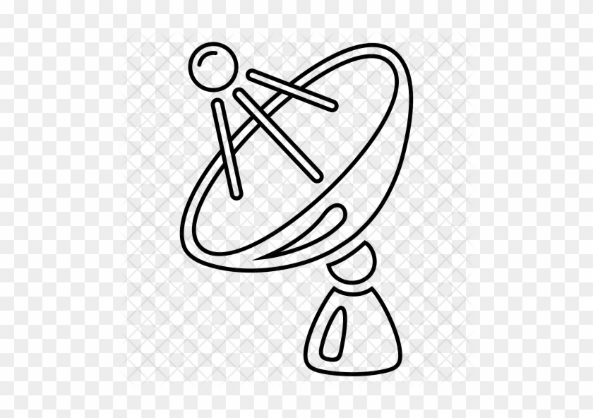 Satellite Dish Drawing #814235