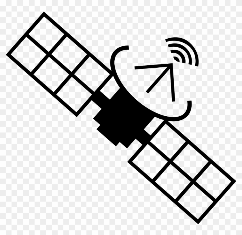 Satellite Clipart Png - Dibujo De Un Satelite #814324