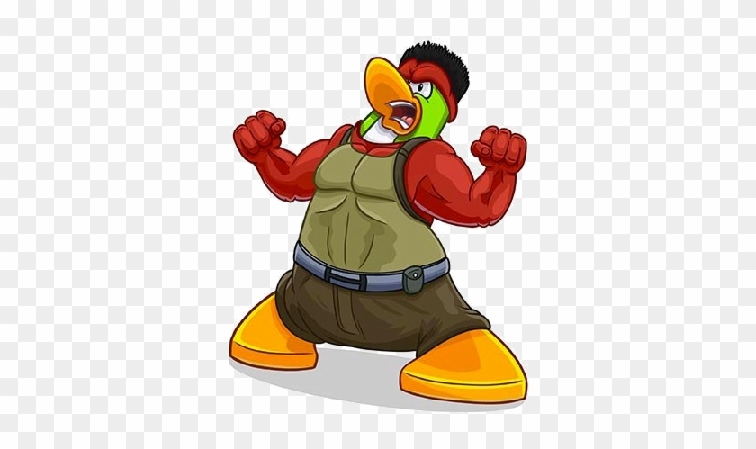 Red Hulk - Club Penguin Red Hulk #814358