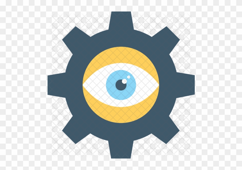 Vision Icon - Gear Icon Png #814360