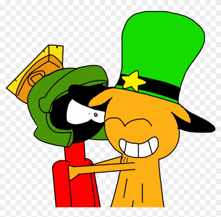Wander Hugging Marvin By Marcospower1996 - Cartoon #814390