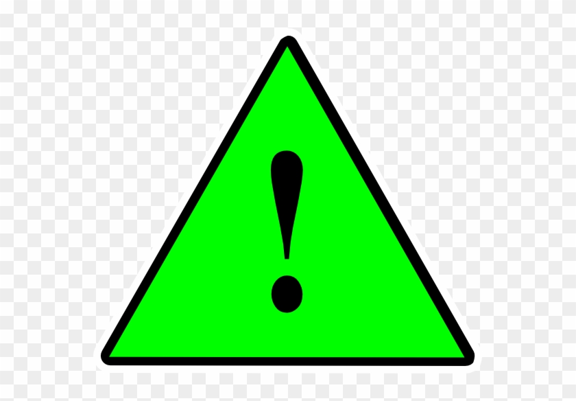 Icon Green Warning Png #814398