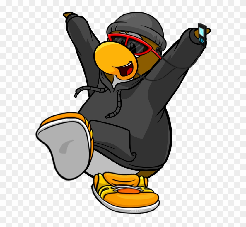 Club Penguin Wiki - Club Penguin Black Penguin - Free Transparent PNG  Clipart Images Download