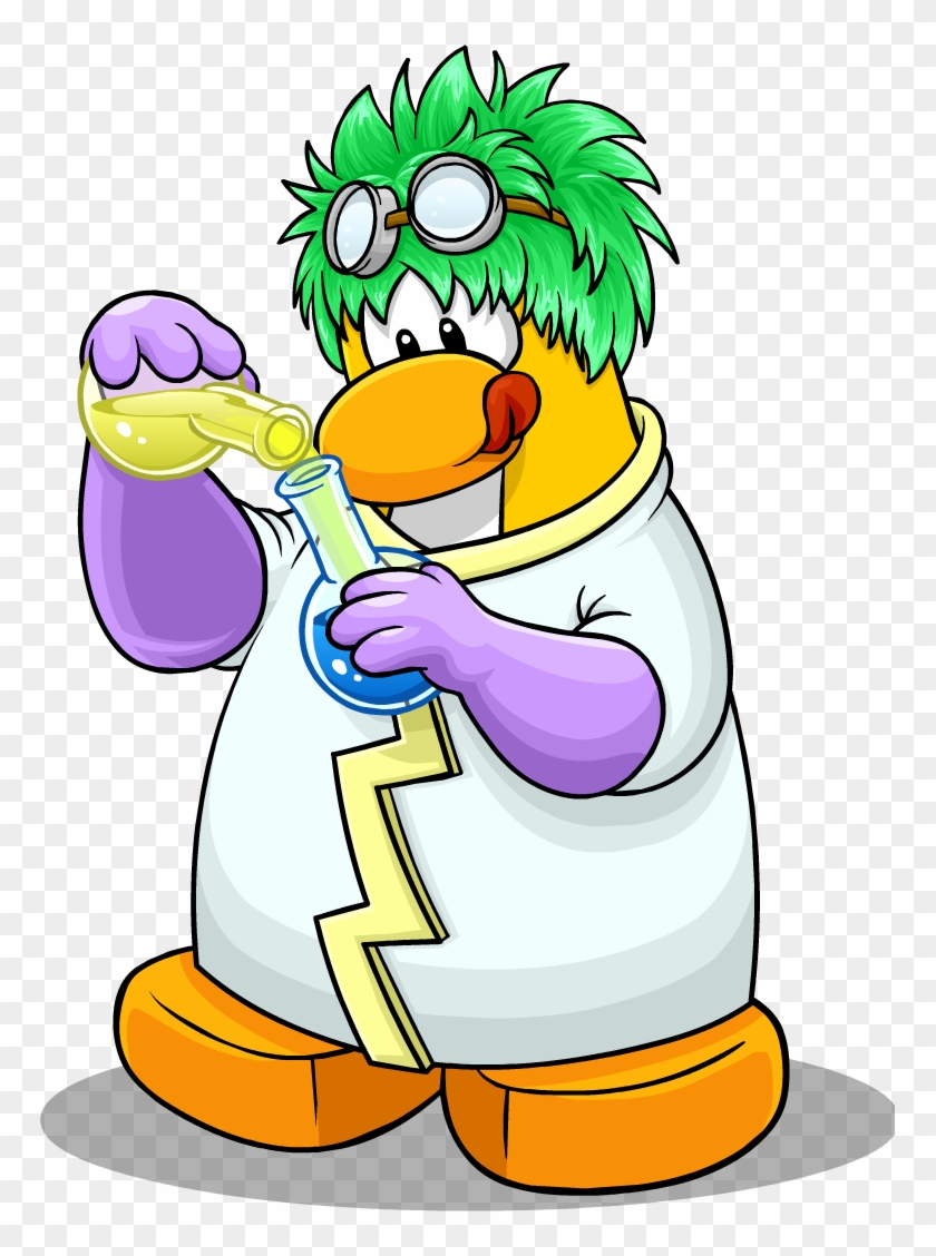 Rad Scientist - Club Penguin Scientist #814461