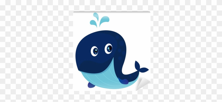 Big Blue Ocean Cartoon Whale - Blue Whale Cartoon #814515