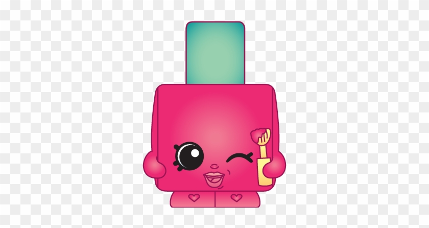 Shopkins 9050  Polly Polish  a Ultra Rare Shopkin