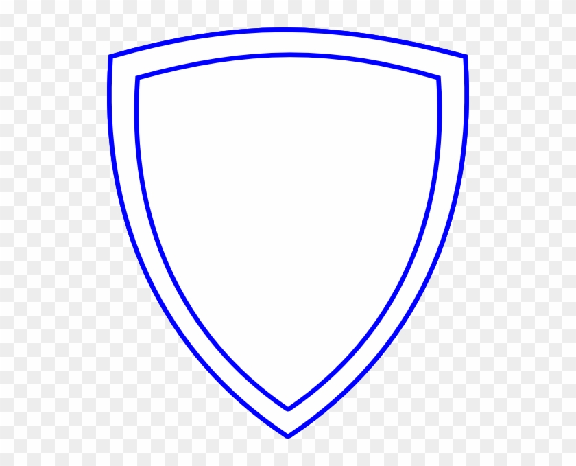 Shield White Blue Png #814703