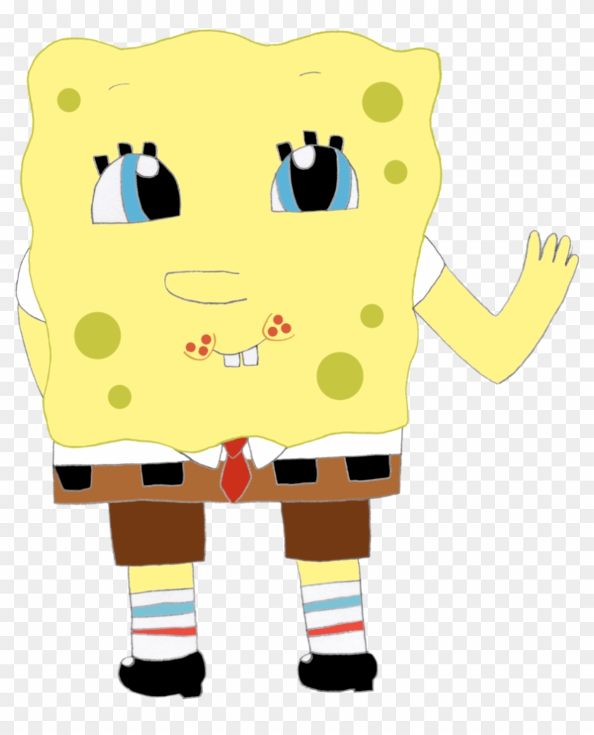 Spongebob Drawing By Britishchick09 - Cartoon #814791