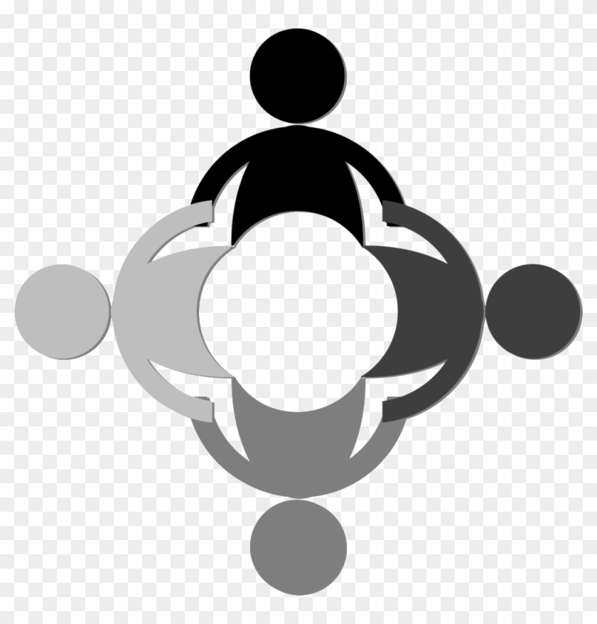 Community-309932 - Community Black And White Clipart #814999