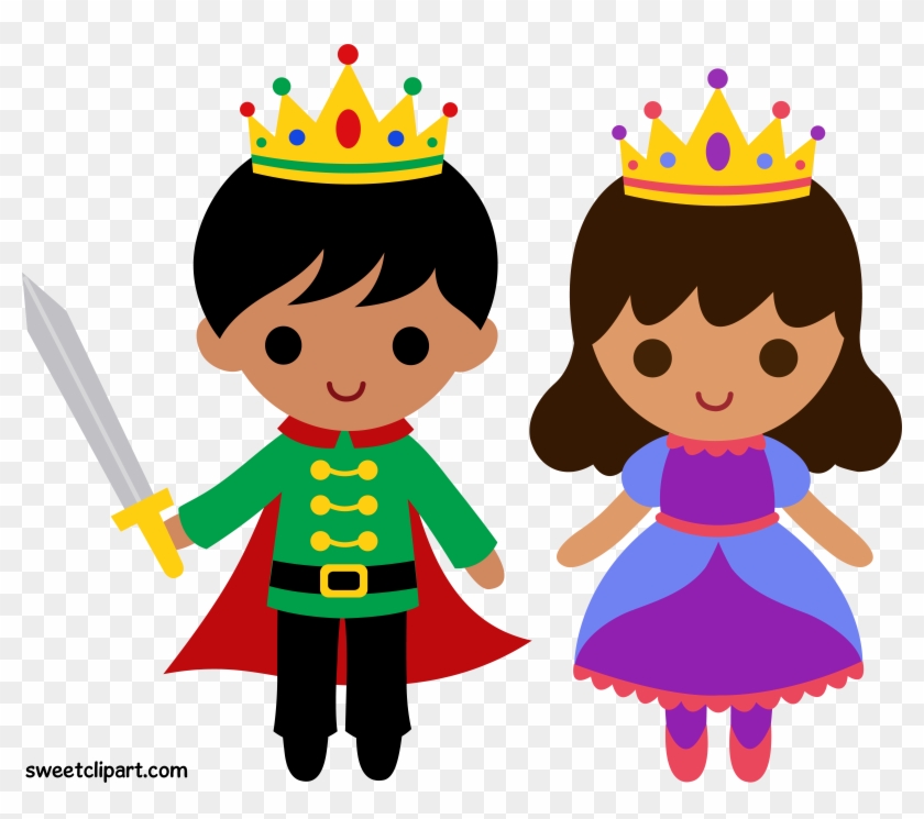 Prince And Princess Clip Art - Prince And Princess Clip Art #815053